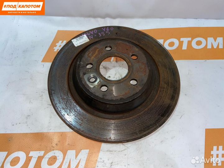 Диск тормозной задний Volvo S60 2 2013