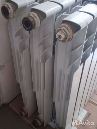 Радиаторы отопления бу биметалл 6 и 10 секций