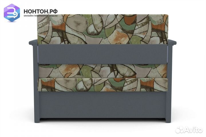 Диван выкатной Малыш 1000 серый / зеленый