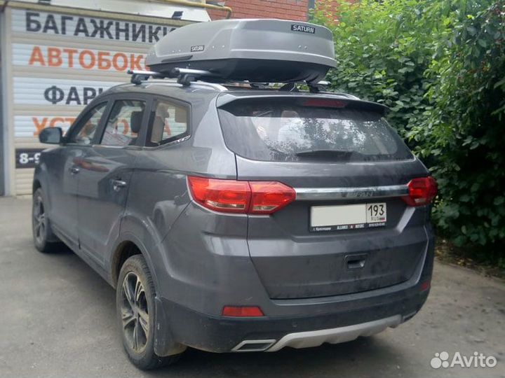 Багажник автобокс на крышу автомобиля Джетур Jetou