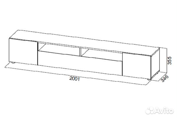 Тумба под тв Токио