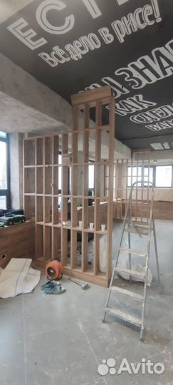 Перегородка Ширина 180см высота 245 см