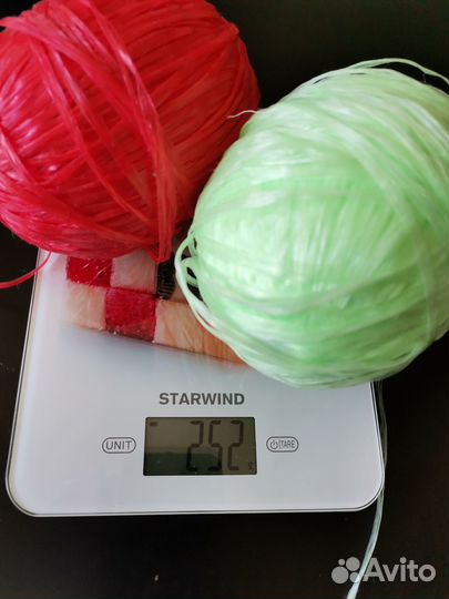 Нити для мочалок 2 мотка