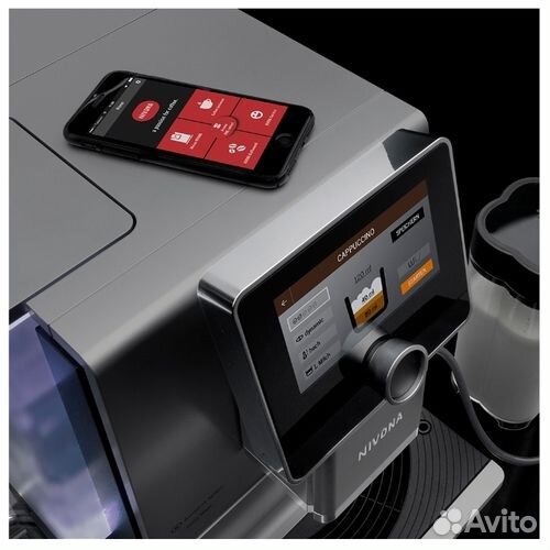Кофемашина автоматическая Nivona CafeRomatica nicr 970, титан/хром