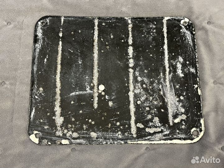 Табличка СССР Дом образцового порядка Эмаль