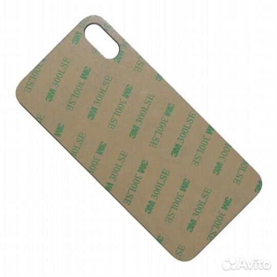 Задняя крышка Apple iPhone X Бел. (стекло