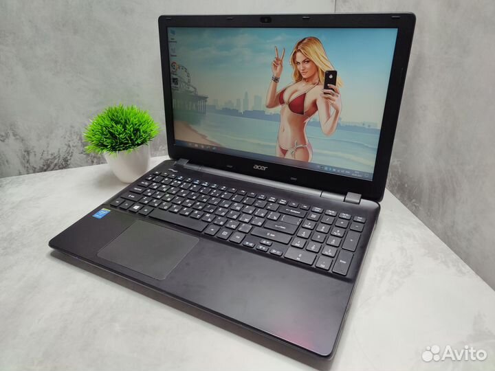 Игровой ноутбук Acer i3/GF820m/SSD/HDD