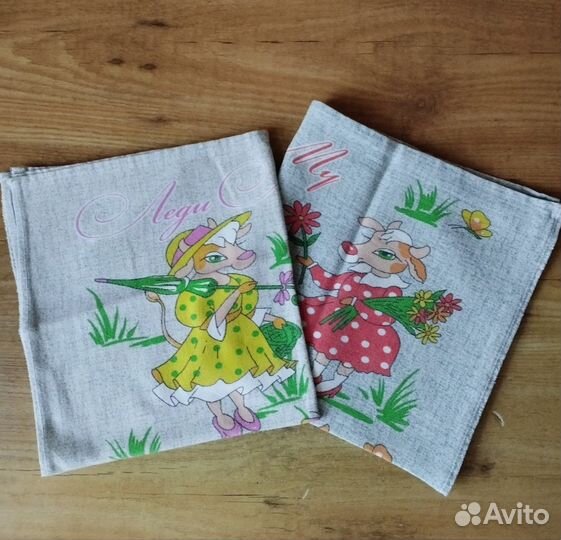 Кухонные полотенца 6 шт Вафельные