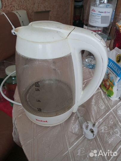 Чайник электрический б/у tefal