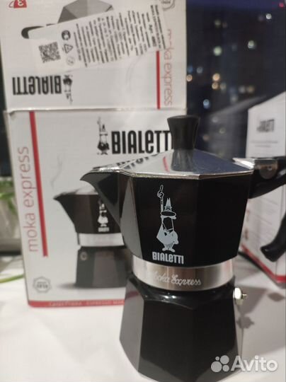 Гейзерная кофеварка bialetti moka express 3p