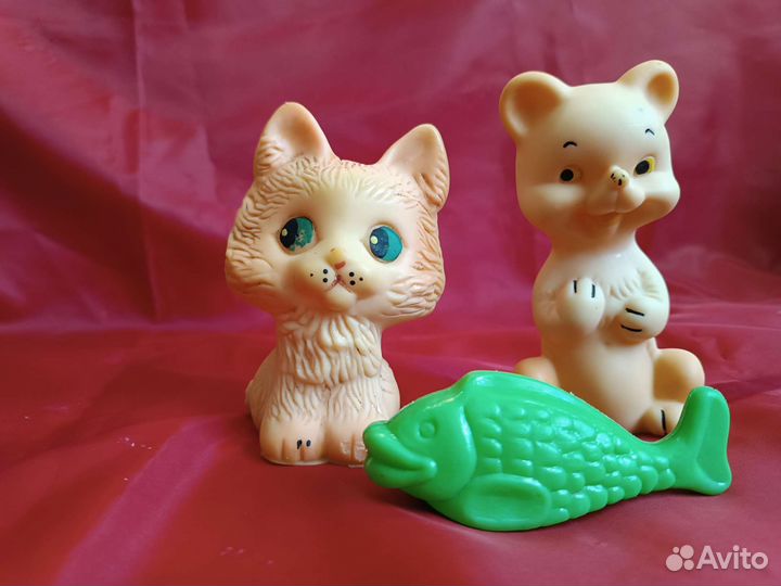 Резиновые игрушки СССР