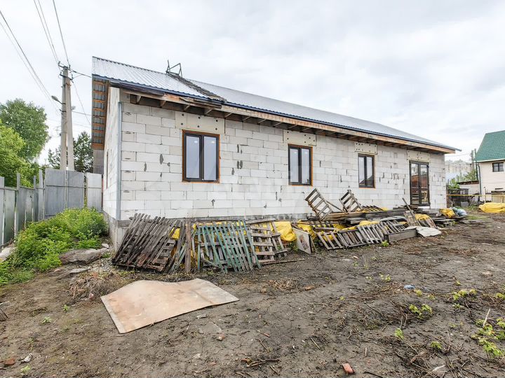 Дом 128 м² на участке 6 сот.