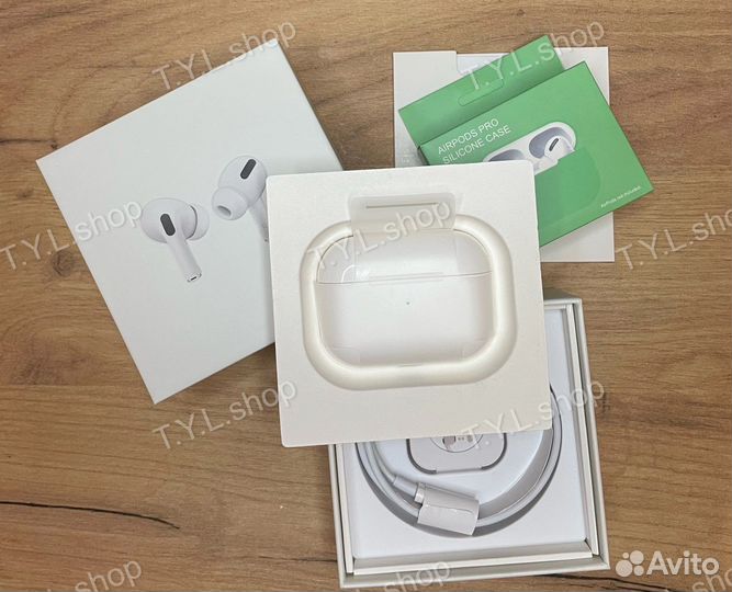 Airpods pro (Чехол в подарок)