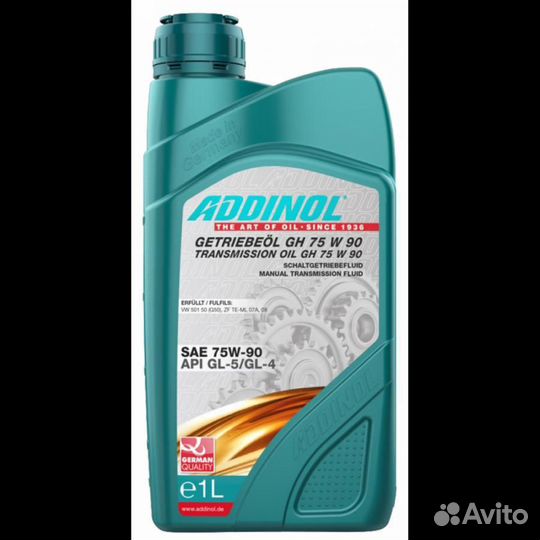 Addinol 4014766070272 addinol getriebeol GH 75W90