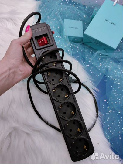 Сетевой фильтр удлинитель с вилкой IEC320-C14