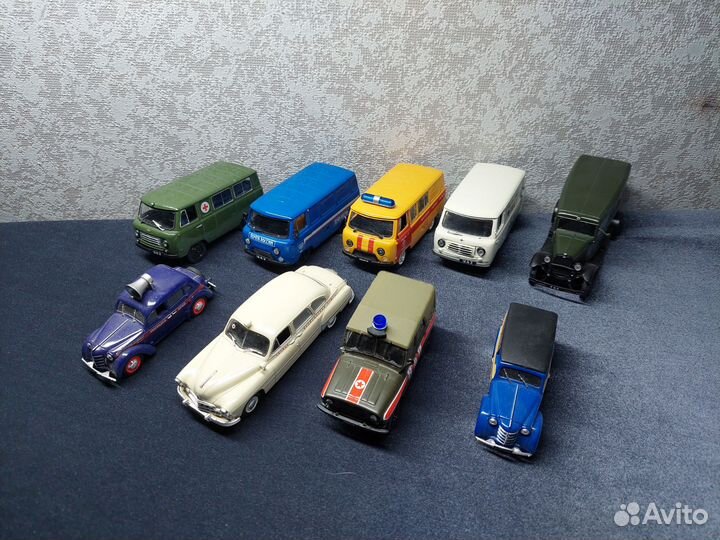 Модели машин Deagostini 1:43