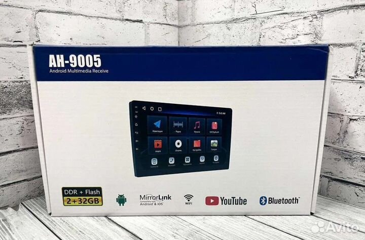 Авто Магнитола 9 дюймов 2/32 2 din android