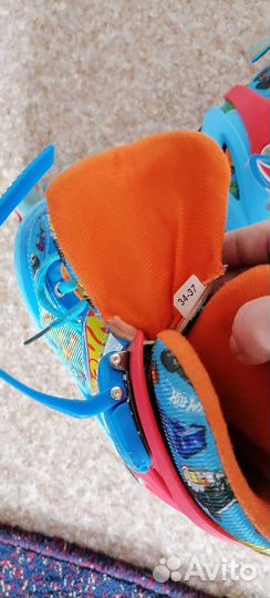 Роликовые коньки 34-37