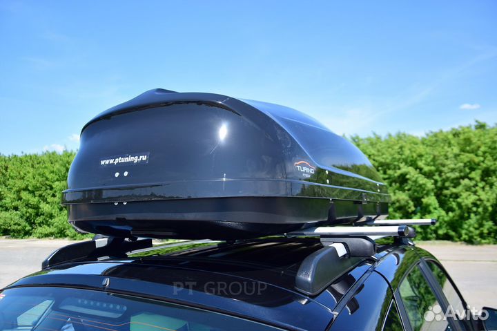 Автобокс Турино 1 на крышу LADA kalina