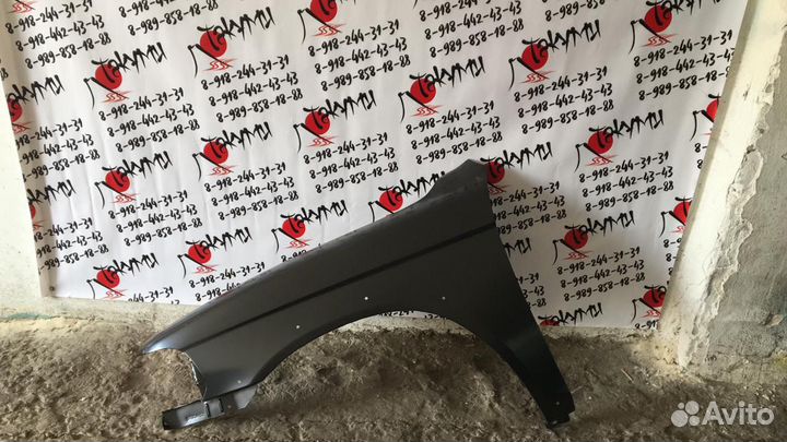 Крыло переднее левое Mitsubishi pajero sport