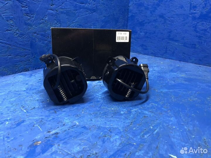 Противотуманки Лада гранта LED 3 линзы 2 режима