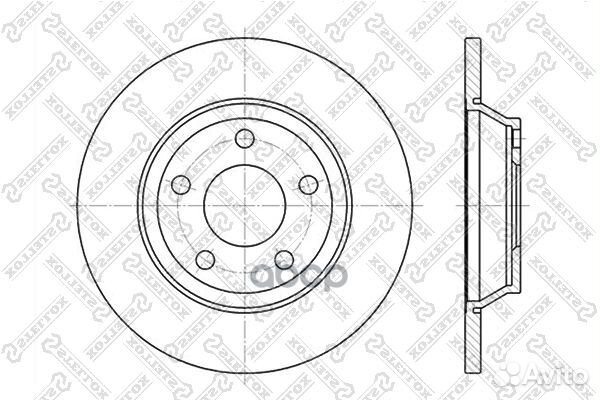 6020-4745-SX диск тормозной передний Audi A4 1