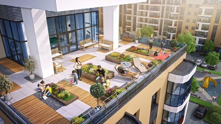 1-к. квартира, 41,7 м², 9/12 эт.