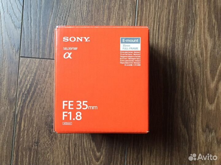 Sony FE 35mm f/1.8 Новые-Гарантия