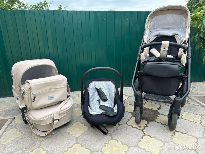 Коляска indigo broco eco 3 в 1