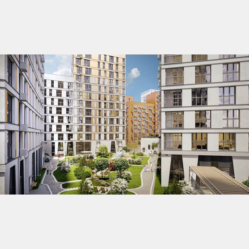 1-к. квартира, 33,3 м², 16/16 эт.