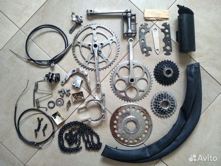 Запчасти для велосипеда Урал, хвз СССР