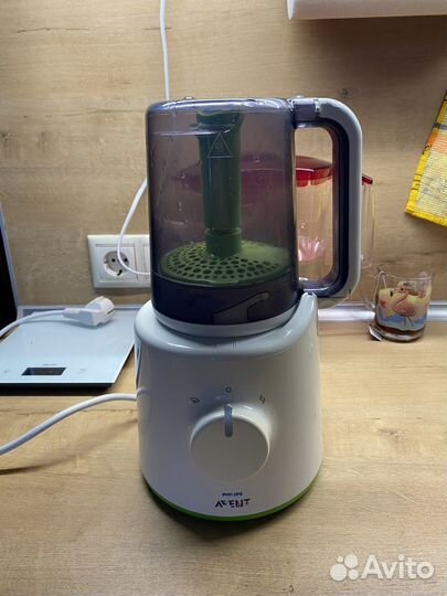 Пароварка блендер philips avent 2 в 1