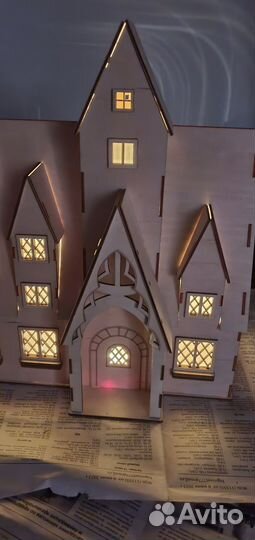 Новогодние, чайные домики