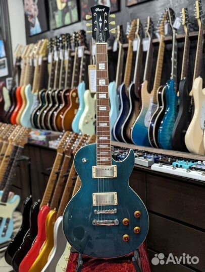 Электрогитара Cort Classic Rock Series, голубой ме