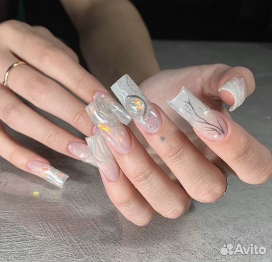 Маникюр гель лак