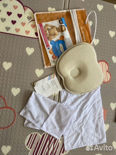 Подушка ортопедическая для новорожденных