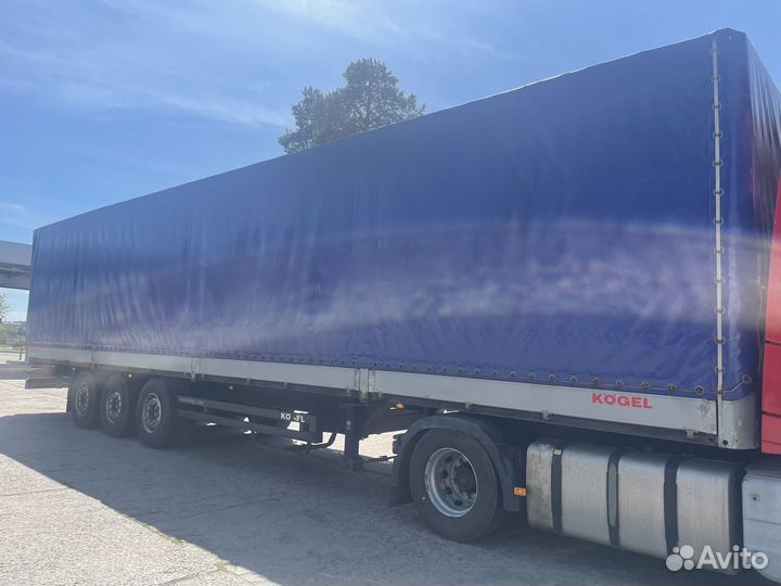 Полуприцеп бортовой Kogel SN24, 2011
