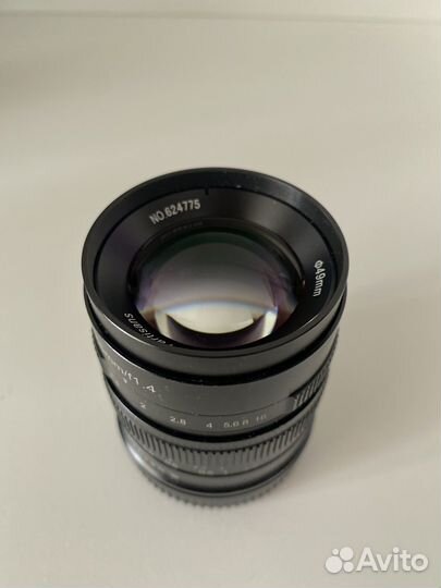 Объектив 7artisans XF 55mm 1.4 Fuji