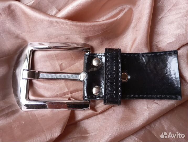 Мужской кожаный ремень италия