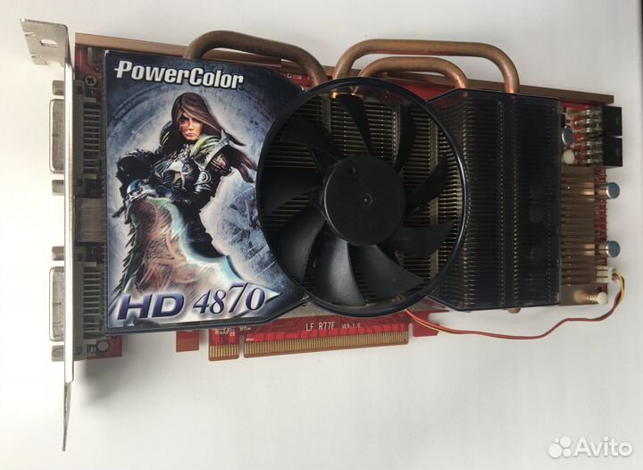 Видеокарта начального игрового уровня HD4870