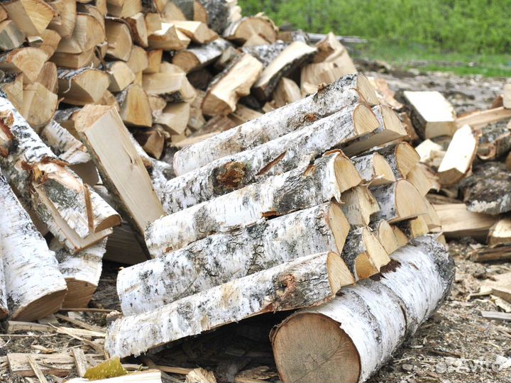 Дрова колотые
