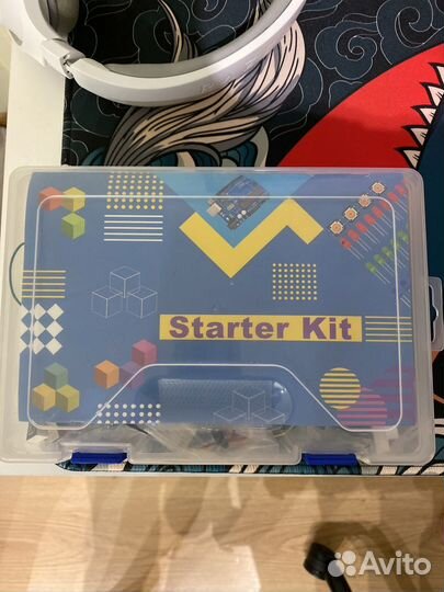 Набор stm32, stlink, arduino, компоненты