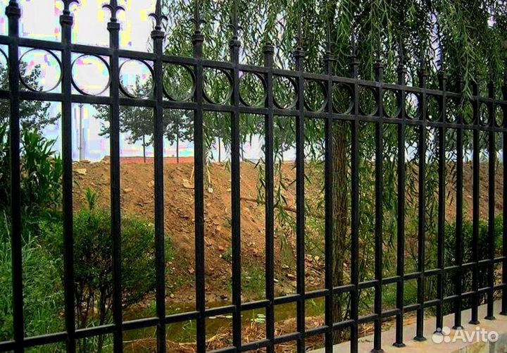 Металлические ограждения Модель № 346