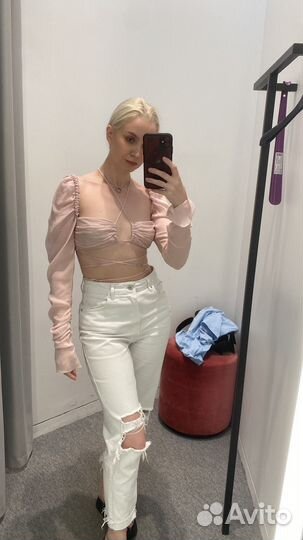 Топ женский с длинными рукавами