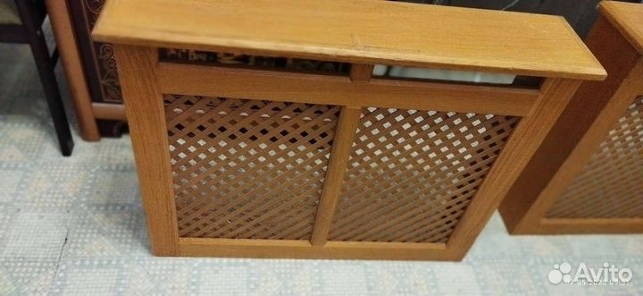 Экран декоративный на батарею дубовый