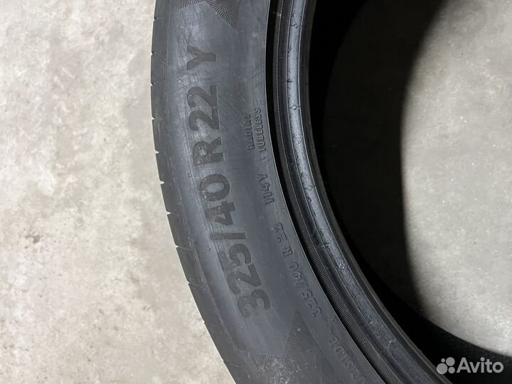 Continental ContiPremiumContact 6 285/45 R22 и 325/40 R22