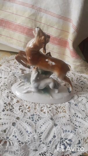 Статуэтка фарфор германия.Под реставрацию
