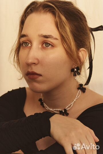 Серьги из бисера и жемчуга Alice / Sweetly Pretty