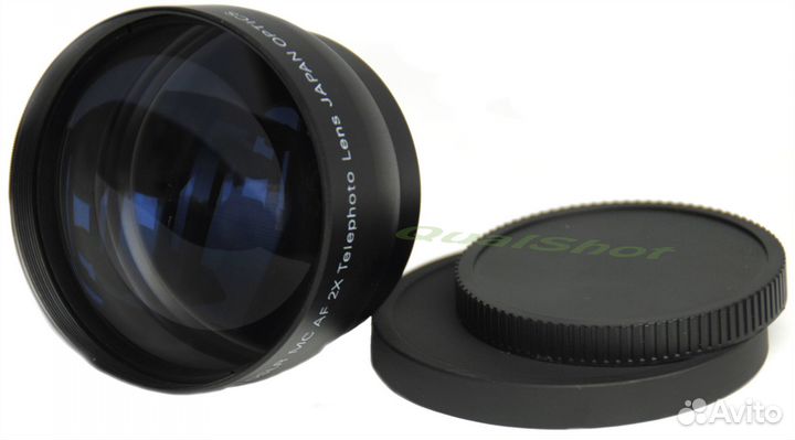 Телеконвертор high definition 2x telephoto 52мм+