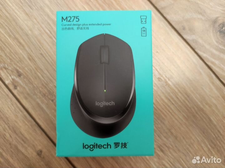 Мышь беспроводная logitech M275, новая